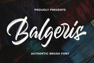 Balgeris: A Script Handwritten Font for Warm, Human-Centered Web Design