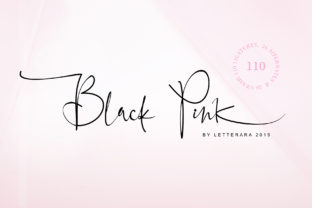 Black Pink Family Font Review