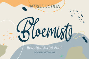 Bloemist: A Script Handwritten Font for Warm, Editorial Charm