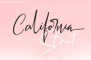 California Street: A Charming Script Handwritten Font