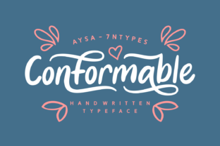 Conformable: A Modern Typeface for Elegant Branding