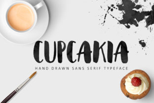 Cupcakia: A Funny Handwritten Brush Typeface for Scroll-Stopping Design