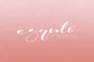 Esqulo: A Modern Script Handwritten Font for Clear, Confident Campaigns