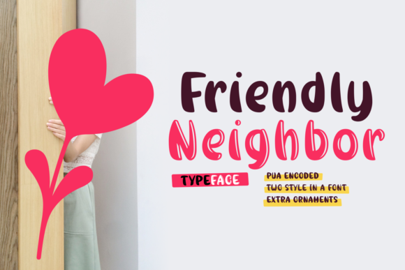 Friendly Neighbor: A Playful Script Handwritten Font for Real Business Branding