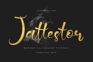 Jattestor: A Modern Calligraphy Typeface for Thoughtful Editorial Design