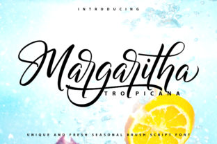 Margaritha Tropicana: A Script Handwritten Font for Thoughtful Editorial Design