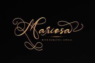 Mariosa Font for Creative Projects