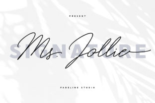 Ms. Jollie: A Script Handwritten Font for Modern Digital Branding