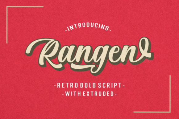 Rangen Script Handwritten Font for Creative Campaigns