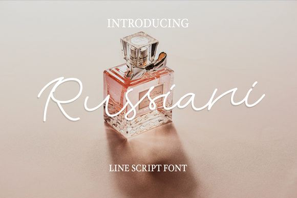 Russiani Script Handwritten Font for Bold Creative Projects