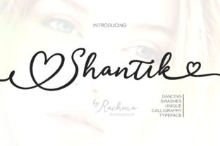 Shantik: A Script Handwritten Font for Elegant Branding