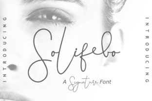 Solifebo Script Handwritten Font for Branding and Social Campaigns