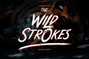 Wild Strokes Script Handwritten Font for Bold Digital Branding