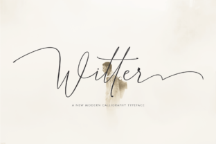 Witter: A Modern Calligraphy Typeface for Elegant Branding